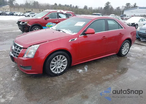 2012 Cadillac Cts Standard из США, поврежденный, VIN 1G6DC5E52C0155022